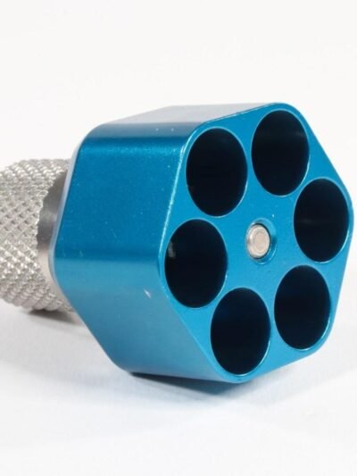 Pachmayr Aluminum Speedloader Ruger LCR SP101 327 Federal 6 Shot Blue