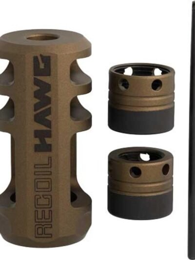 Browning Recoil Hawg Std. Muzzle Brake Smoked Bronze 5/8x24 and 1/2x28