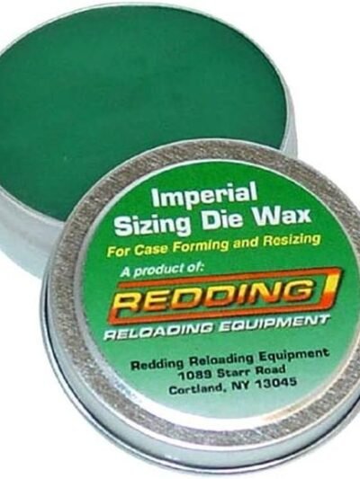 Redding Brand Imperial Sizing Die Wax Green - 2 oz Tin