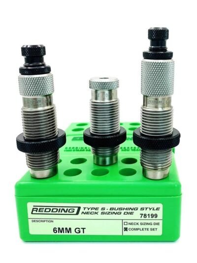 Redding 6mm GT Type-S 3-Die Neck Sizing Set