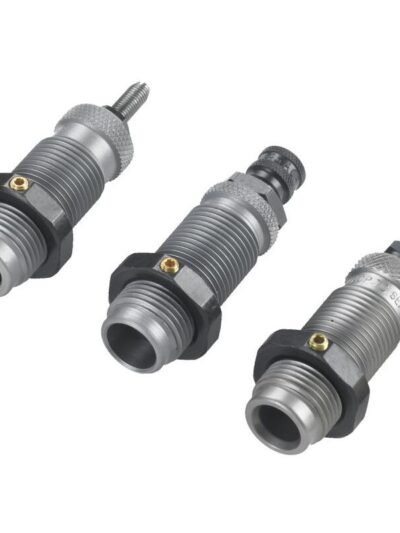 RCBS Carbide Taper Crimp 3 Die Set - Group B - Popular Pistol Cartridges - 9mm Luger 9x21 / 9x23