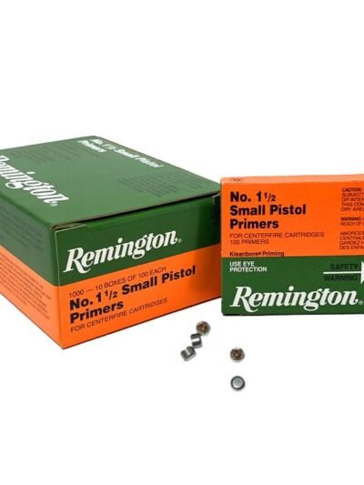 Remington Centerfire Primers-1-1/2 Small Pistol 1000/ct