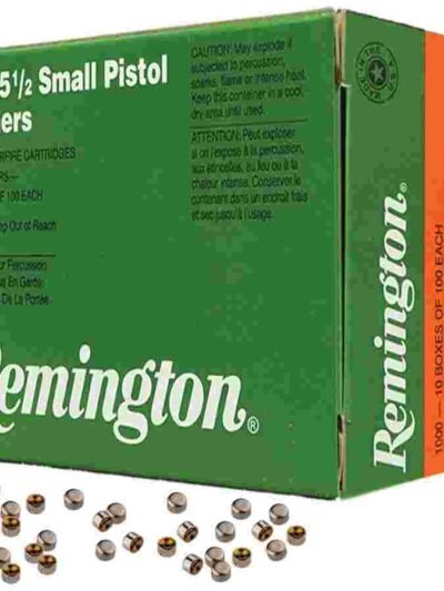 Remington Centerfire Primers 5-1/2 Small Pistol 1000/ct