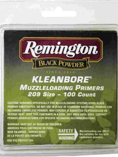 Remington Kleanbore Muzzleloading Primers 100/ct