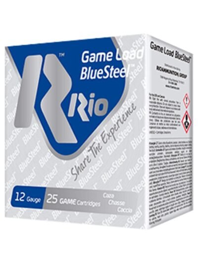 RIO Game Load BlueSteel 12ga 2-3/4" 1-1/8oz 1400 fps #7 25/ct