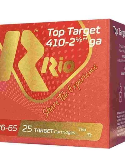 Rio Top Target Shotshells 410ga 2-1/2" 1/2oz 1200 fps #7.5 25/ct