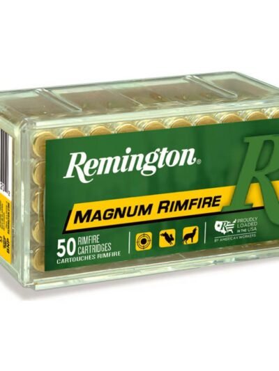 Remington Magnum Rimfire Ammunition .17 HMR 20gr PSP 2375 fps 50/ct