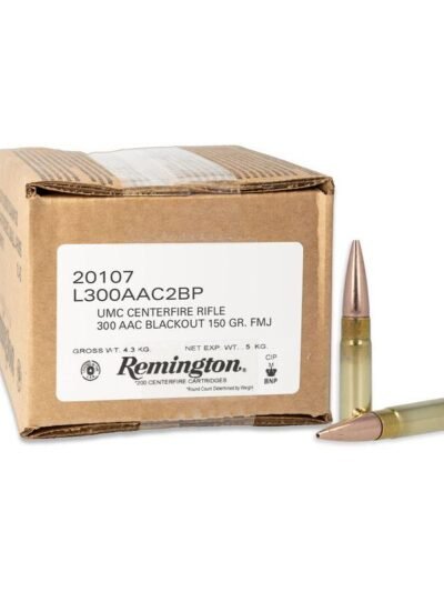 Remington UMC Loose Bulk Rifle Ammunition .300 AAC Blackout 150 gr. FMJ 1905 fps 200/ct (Bulk Pack)