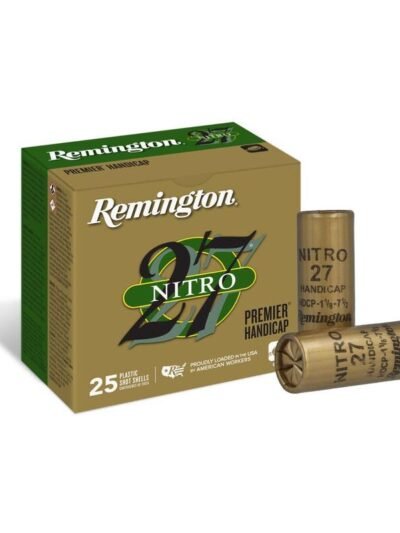 REMINGTON PREMIER NITRO 27 TARGET 12 ga 2 3/4" HDCP 1 oz #7.5 1290 fps 25/ct