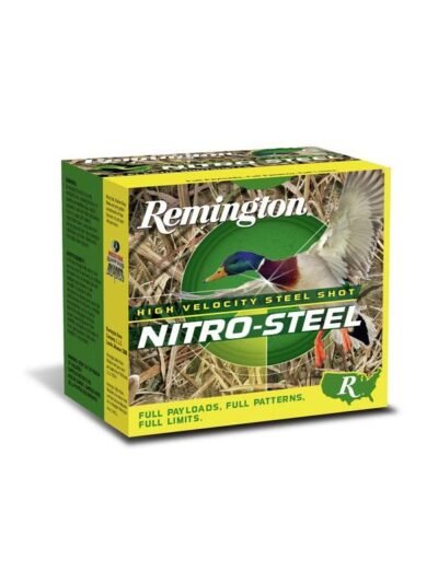 Remington Nitro-Steel High-Velocity Shotshells 20ga 3 in 1 oz #4 1400 fps 25/ct
