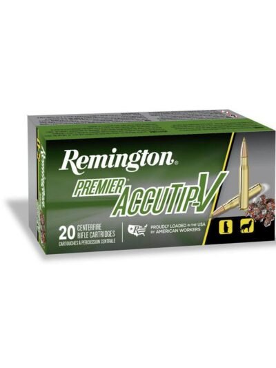Remington Accutip-V Rifle Ammunition .224 Valkyrie 60gr PSP 3300 fps 20/ct
