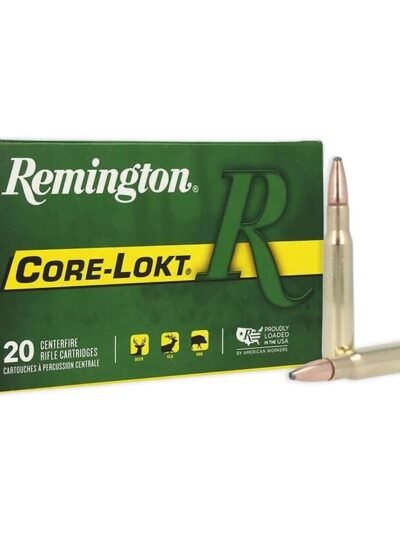 Remington Rifle Ammunition .30-06 Sprg 125 gr PSP 3140 fps 20/ct