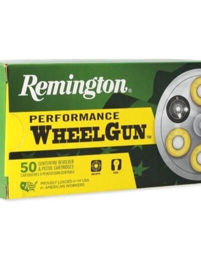 Remington Wheelgun Ammunition .38 Spl 158gr LSWC 755 fps 50/ct