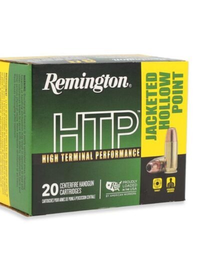 Remington HTP Handgun Ammunition .40 S&W 155 gr JHP 1205 fps 20/ct