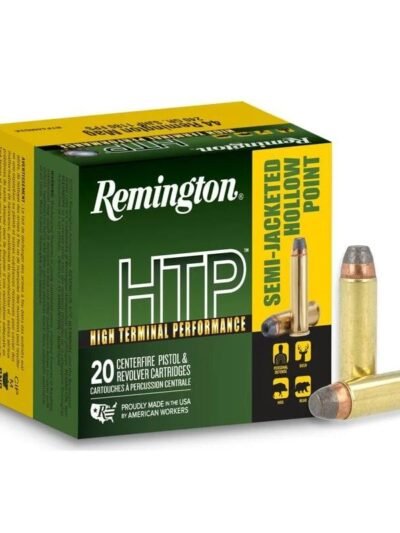 Remington HTP Handgun Ammunition .44 Rem Mag 240gr SJHP 1180 fps 20/ct