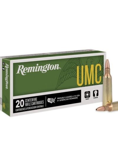 Remington UMC Rifle Ammunition .22-250 Rem 45 gr JHP 4000 fps 20/ct
