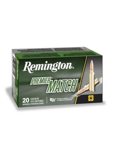 Remington Premier Match Rifle Ammunition 6.5 Creedmoor 140 gr OTMBT 2700 fps 20/rd