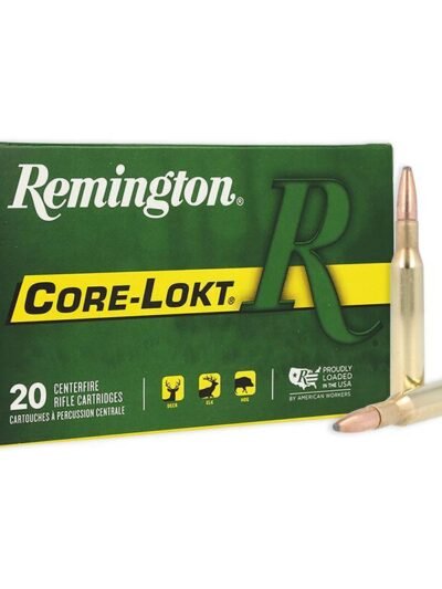 Remington Core-Lokt Rifle Ammunition .270 Win 130 gr PSP 3060 fps 20/ct