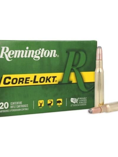 Remington Core-Lokt Rifle Ammunition .30-06 Sprg 220 gr SP 2410 fps 20/ct