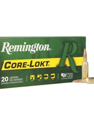 Remington Core-Lokt Rifle Ammunition 7mm Rem SAUM 150 gr PSP 3110 fps 20/ct