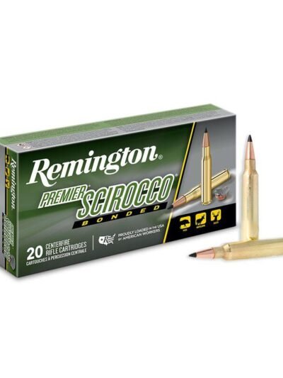 Remington Premier Scirocco Bonded Rifle Ammunition .300 Rem Ultra Mag 150 gr SSB 3450 fps 20/ct