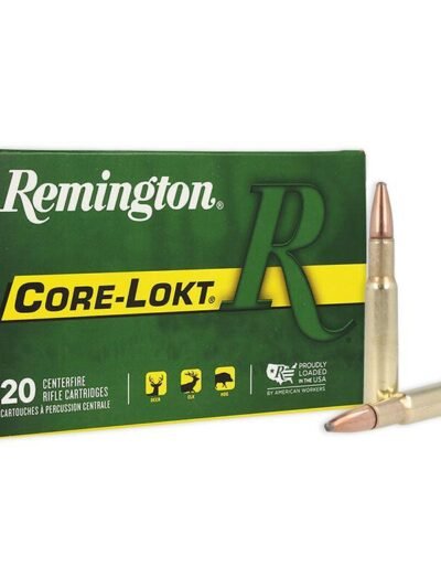 Remington Core-Lokt Rifle Ammunition .30-40 Krag 180 gr PSP 2430 fps 20/ct