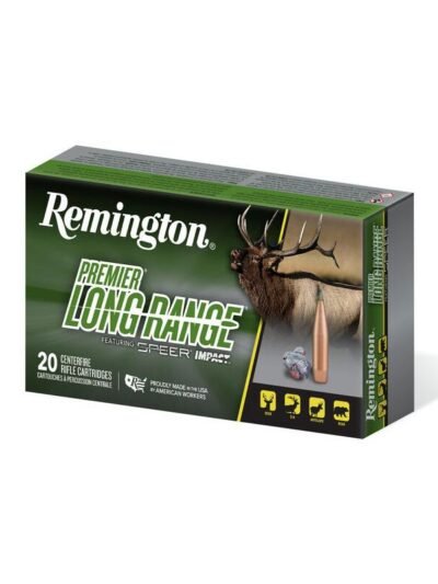 Remington Premier Long Range w/ Speer Impact Rifle Ammunition 7mm PRC 175gr PT 3000 fps 20/ct