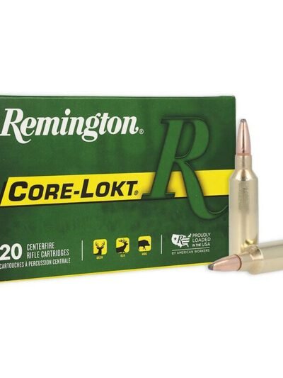 Remington Core-Lokt Rifle Ammunition .270 WSM 130 gr PSP 3285 fps 20/ct