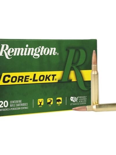 Remington Core-Lokt Rifle Ammunition 7x64mm Brenneke 140 gr PSP 2950 fps 20/ct