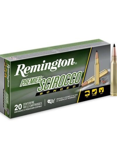 Remington Premier Scirocco Rifle Ammunition 7mm Rem Mag 150 gr PT 3110 fps 20/ct
