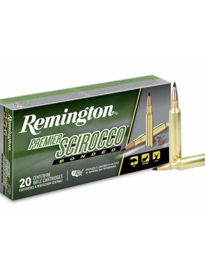 Remington Premier Scirocco Rifle Ammunition 7mm Rem Ultra Mag 150 gr PT 3325 fps 20/ct