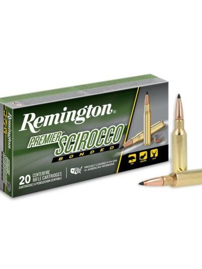 Remington Premier Scirocco Rifle Ammunition 6.5 Creedmoor 130 gr PT 2750 fps 20/ct
