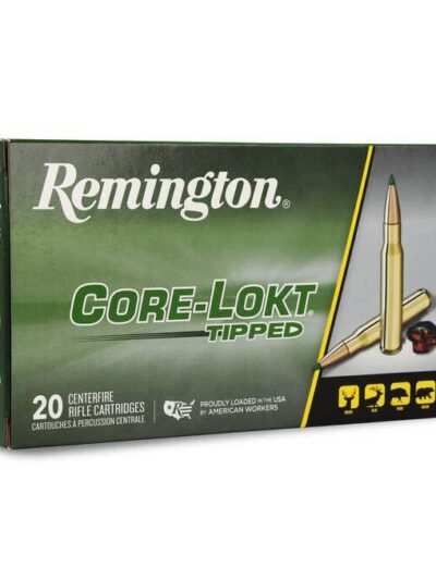 Remington Core-Lokt Tipped Rifle Ammunition 7mm-08 Rem 140gr PT 2860 fps 20/ct