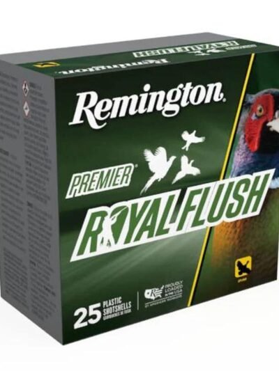 Remington Premier Royal Flush Shotshells 12ga 2-3/4" 1-1/4oz 1550 fps #5 25/ct