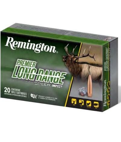 Remington Premier Long Range w/Speer Impact Rifle Ammunition .300 Rem Ultra Mag 190gr PT 3130 fps 20/ct