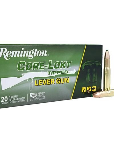 Remington Core-Lokt Tipped Rifle Ammunition 30-30 Win 150gr  PT 3150 fps 2390 fps 20/ct