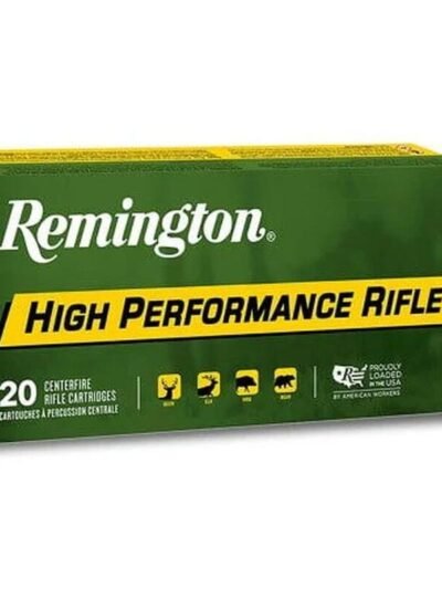 Remington High Performance Rifle Ammunition .308 Win 180gr PSPBT 2640 fps 20/ct