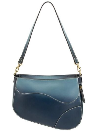 Rugged Rare Saddle Concealed Carry Handbag Navy