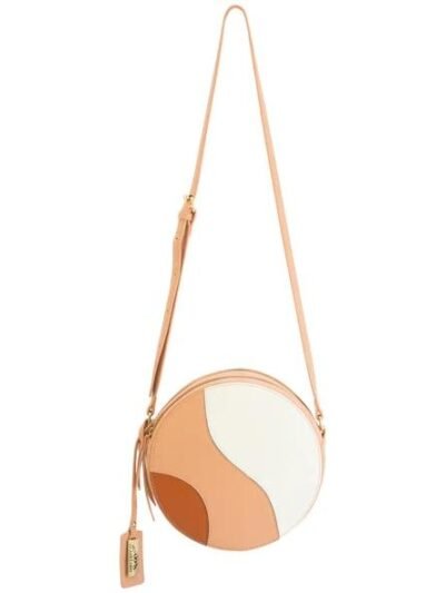 Cameleon Calico Clara Concealed Carry Purse Tan