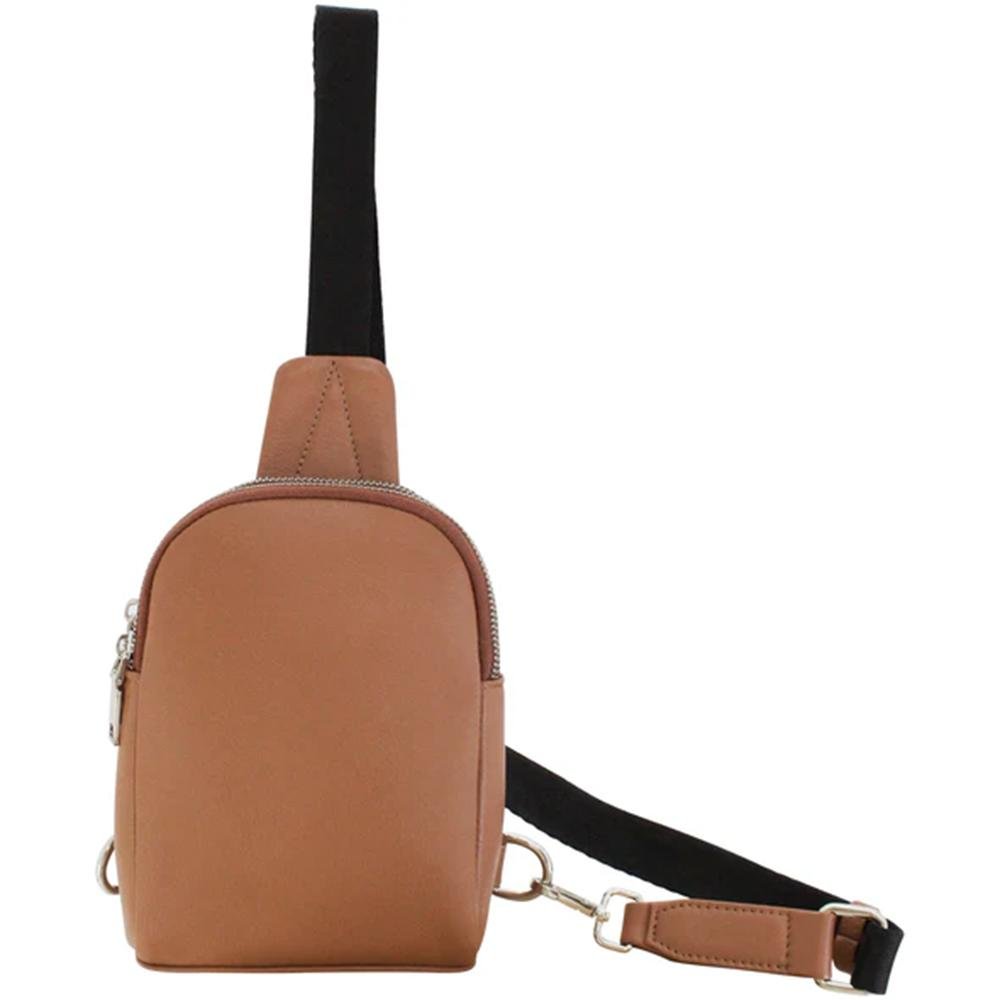 Rugged Rare Stav Sling Pack Concealed Carry Purse Tan