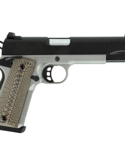 SDS Imports Tisas 1911 D10 FO Handgun 10mm 8rd Magazines (2) 5" Barrel Black Slide with Stainless Steel Frame