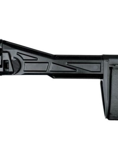 SB Tactical EVO2 Pistol Side Folding Brace Black SB LOGO