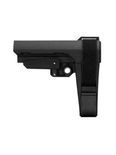 SB Tactical SBA3 5-Position Adjustable Stock for AR-15 Platforms- Black
