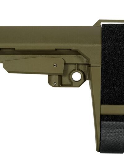 SB Tactical SBA3 5-Position Adjustable Stabilizing Brace OD Green