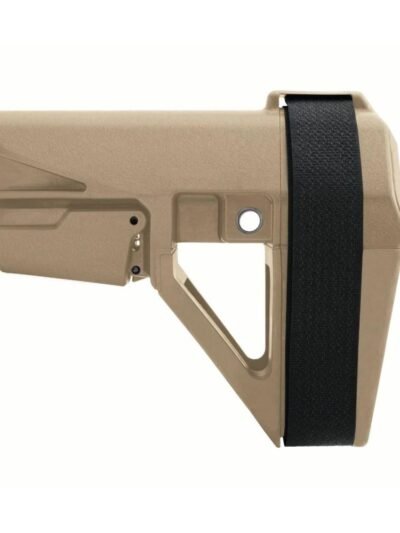 SB Tactical SBA5 Pistol Stabilizing Brace 5-Position Adjustable for AR-15 - FDE