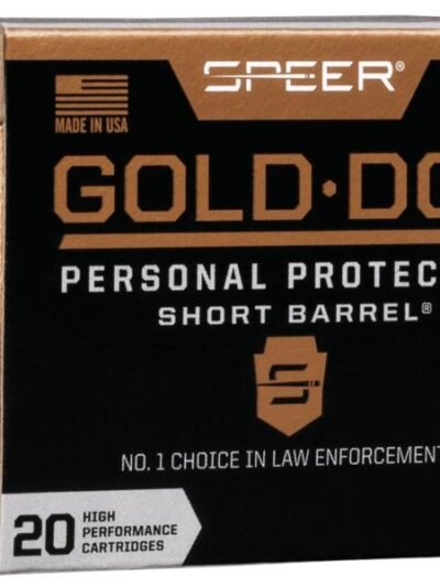 Speer Gold Dot Short Barrel Handgun Ammunition .40 S&W 180 gr HP 950 fps 20/ct
