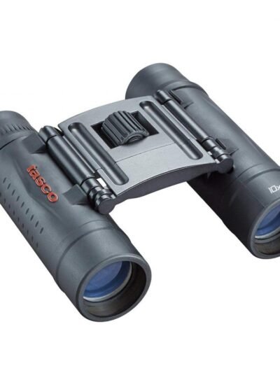 Tasco Essentials Roof Binocular 10x25mm Black MC Box 6L