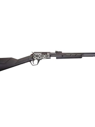 Rossi Gallery Pump Rifle .22 LR 15rd Capacity 18" Barrel Black Synthetic Stock Snakeskin Engraving