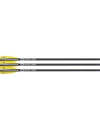 TenPoint EVO-X CenterPunch Lighted Alpha-Blaze Carbon Arrows 20" 3 Pack
