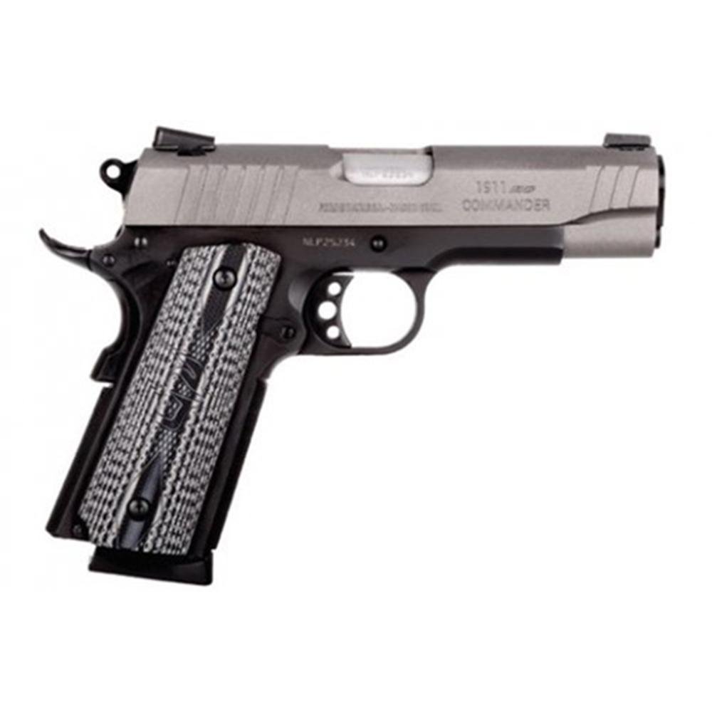 Taurus 1911 Commander Handgun .45 ACP 8rd Magazine 4.25'' Barrel w/VZ Grips